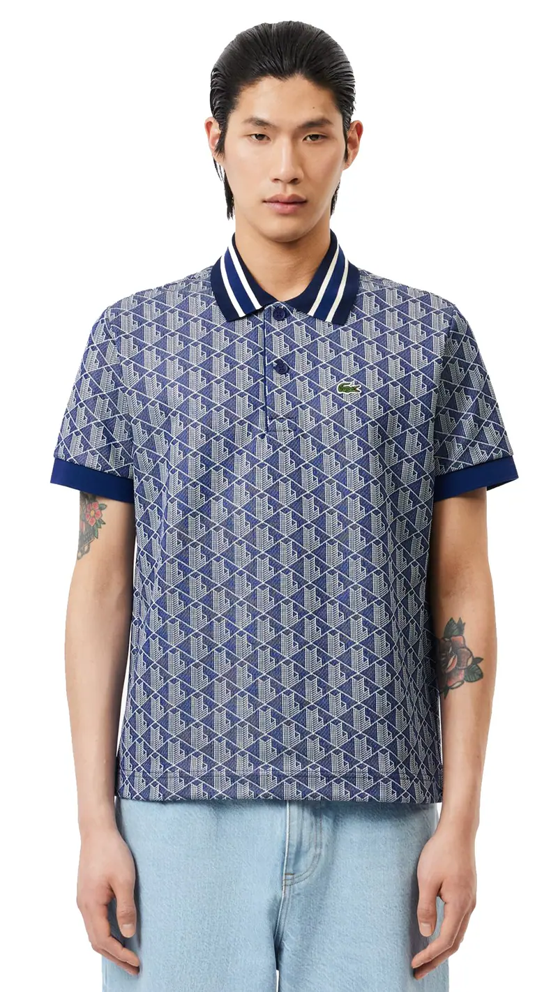 LACOSTE POLO MONOGRAM LACOSTE DH1417 QIE