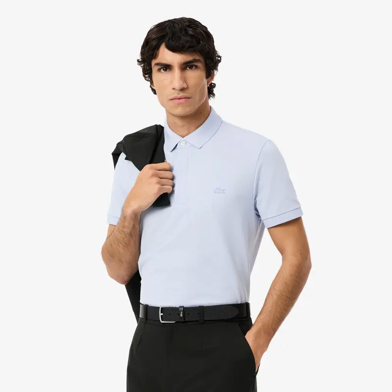 LACOSTE POLO REGULAR FIT IN PIQUET ELASTICIZZATO PARIS UOMO PH5522 J2G