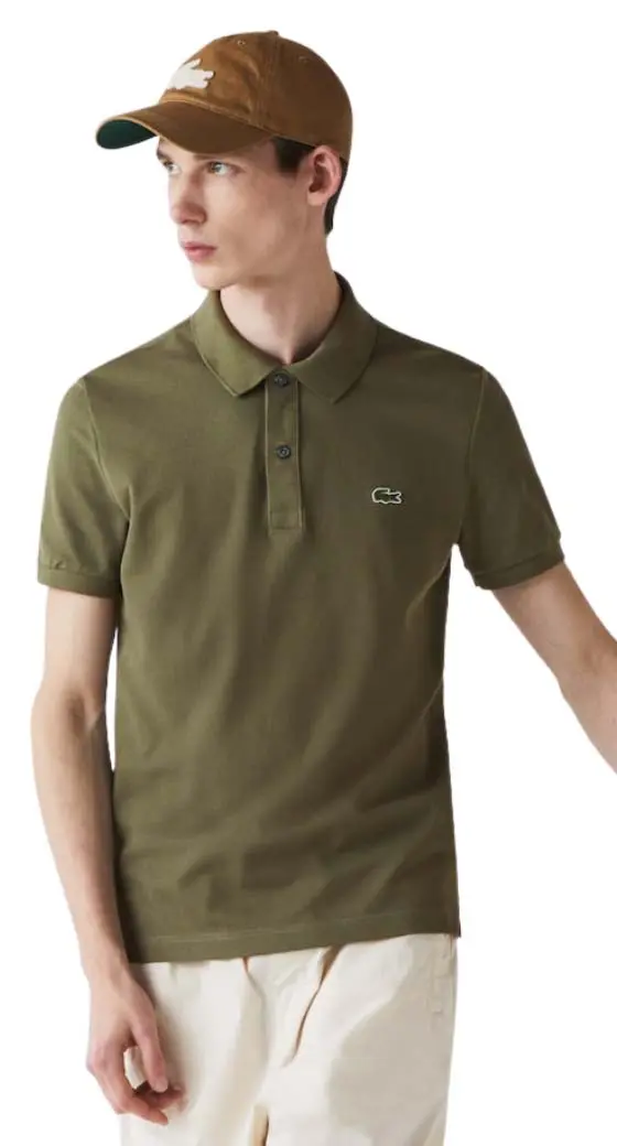 LACOSTE POLO SLIM FIT IN PETIT PIQUÉ UOMO PH4012 316