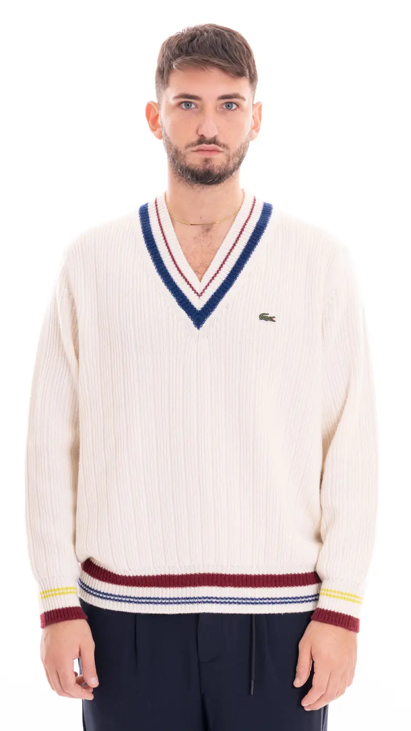 LACOSTE PULLOVER UOMO AH3133 R1T