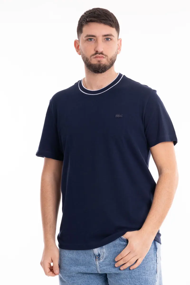 LACOSTE T-SHIRT IN PIQUÉ ELASTICIZZATO UOMO TH8174 166