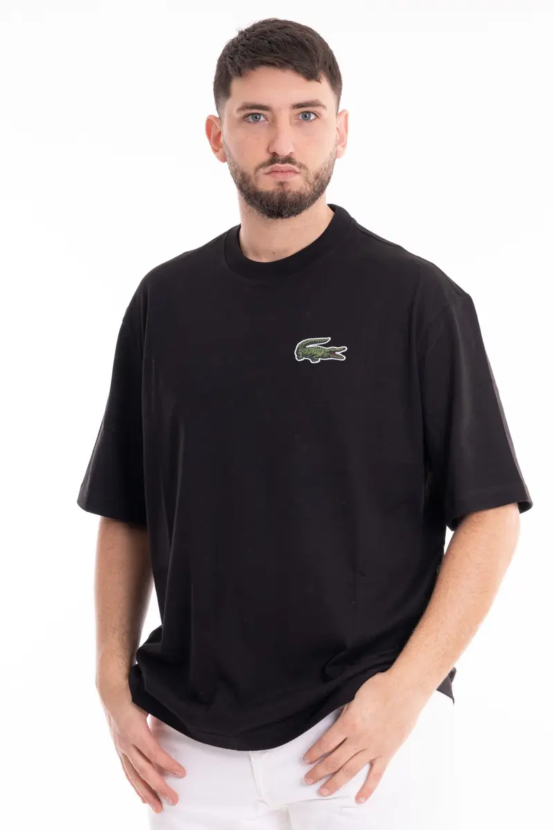 LACOSTE T-SHIRT LOOSE FIT CON COCCODRILLO GRANDE UOMO TH0062 031