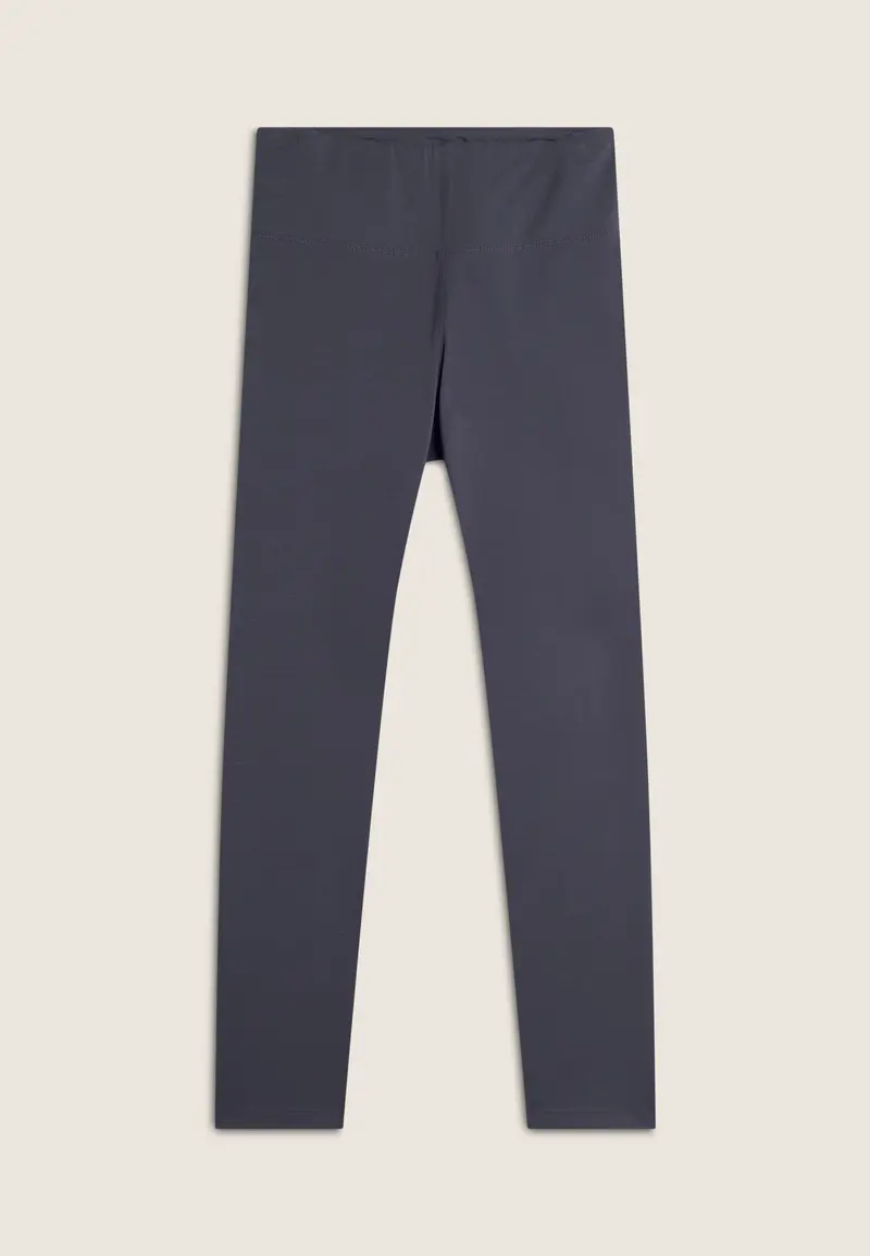 Leggings 7/8 vita alta in jersey elasticizzato