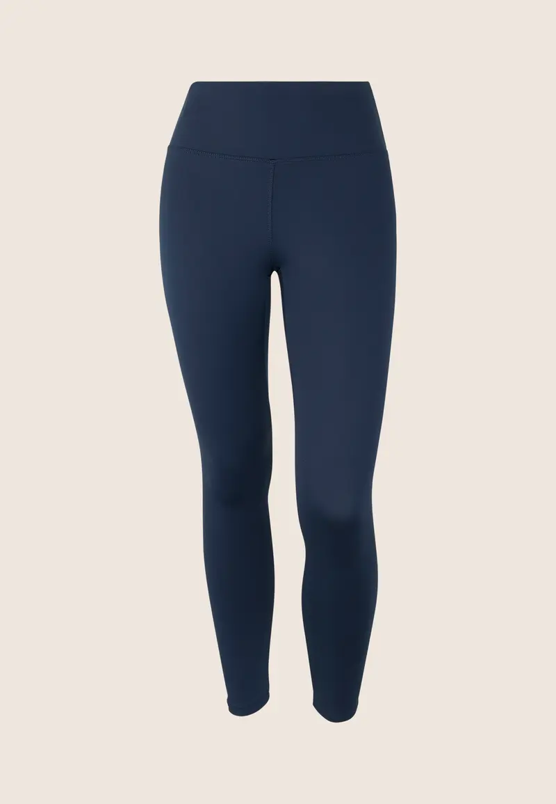 Leggings donna 7/8 vita alta in tessuto tecnico stretch