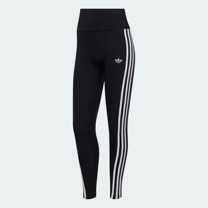 LEGGINGS DONNA ADIDAS ORIGINALS 3-STRIPES NERI