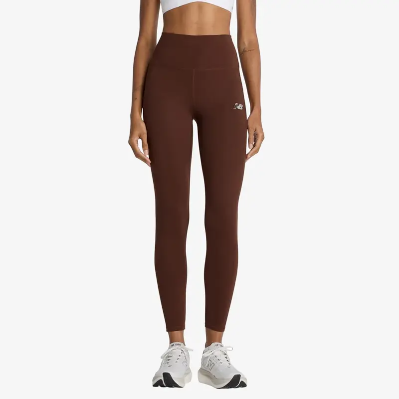LEGGINGS NEW BALANCE HARMONY HIGH-RISE DONNA MARRONE