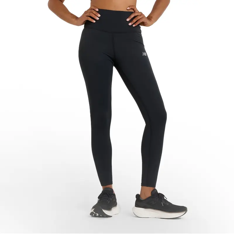LEGGINGS NEW BALANCE SLEEK HIGH RISE 25" DONNA NERO