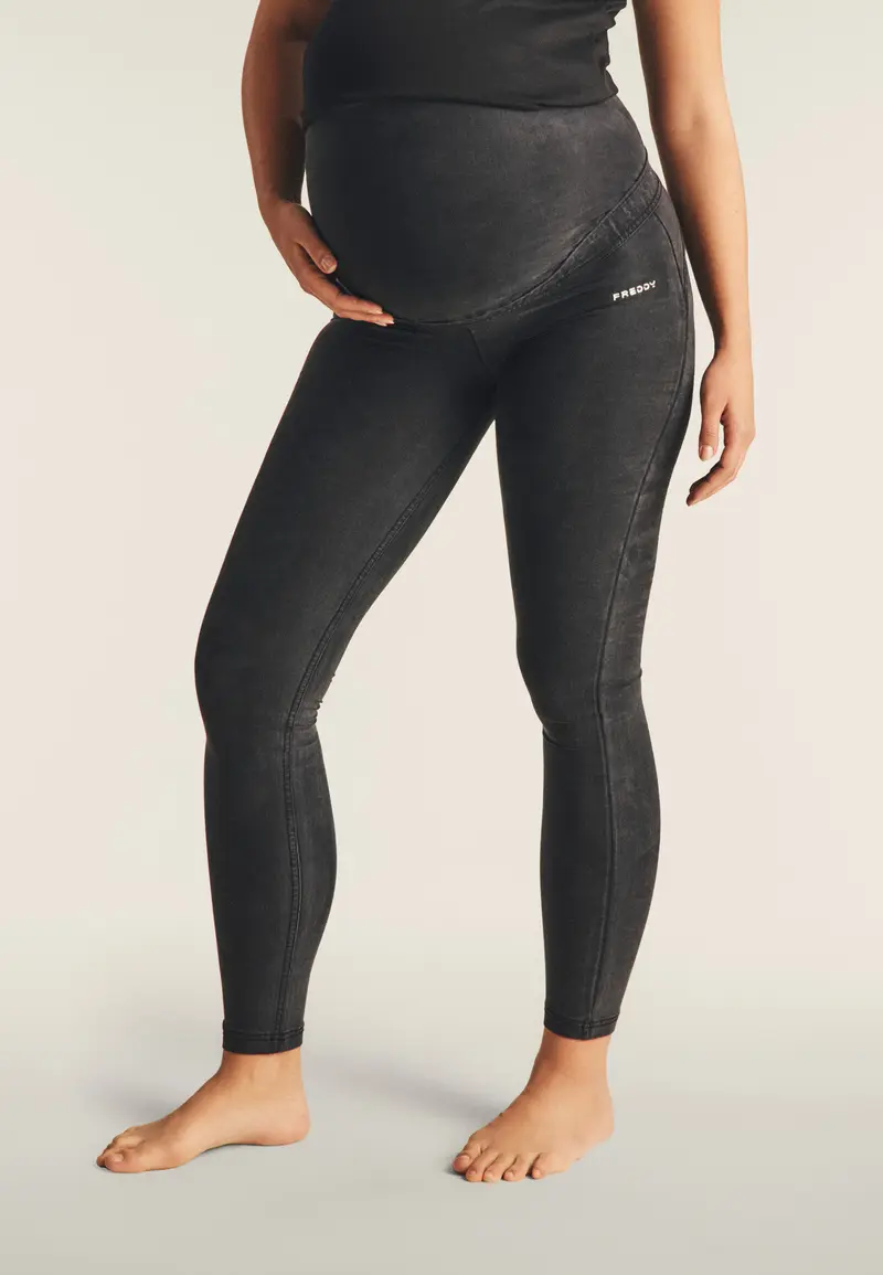 Leggings WR.UP CORE maternity in TENCEL™ effetto denim