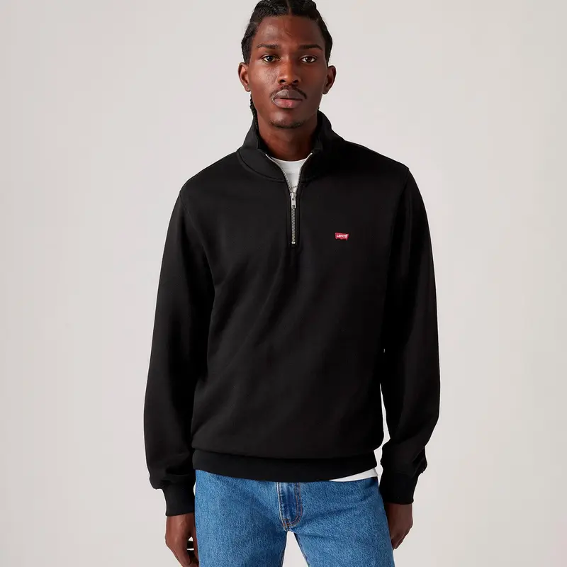 LEVI'S FELPA ZIP 1/4 ORIGINAL UOMO A8606 0000