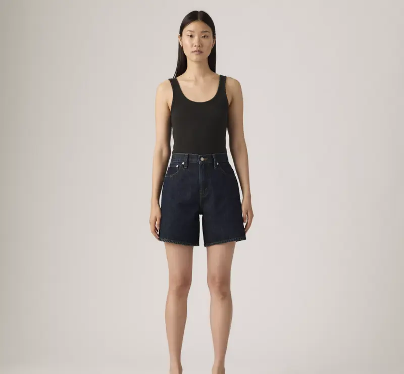 LEVI'S HIGH BAGGY SHORT A9311 0006