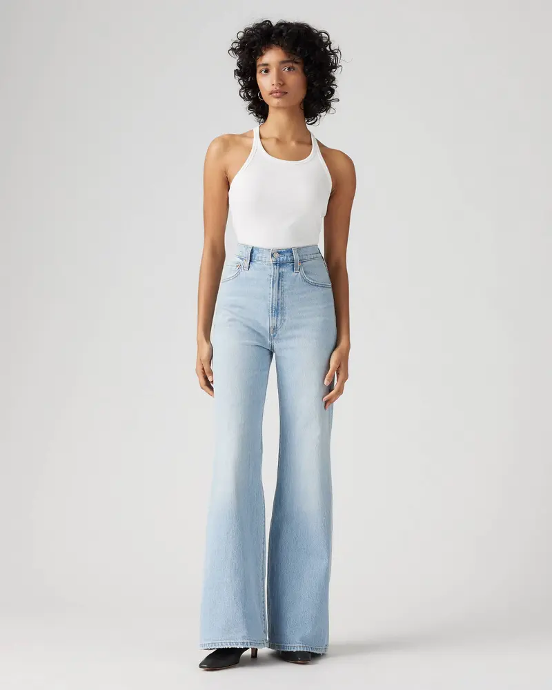 LEVI'S JEANS RIBCAGE BELLS A ZAMPA DONNA A7503 0021