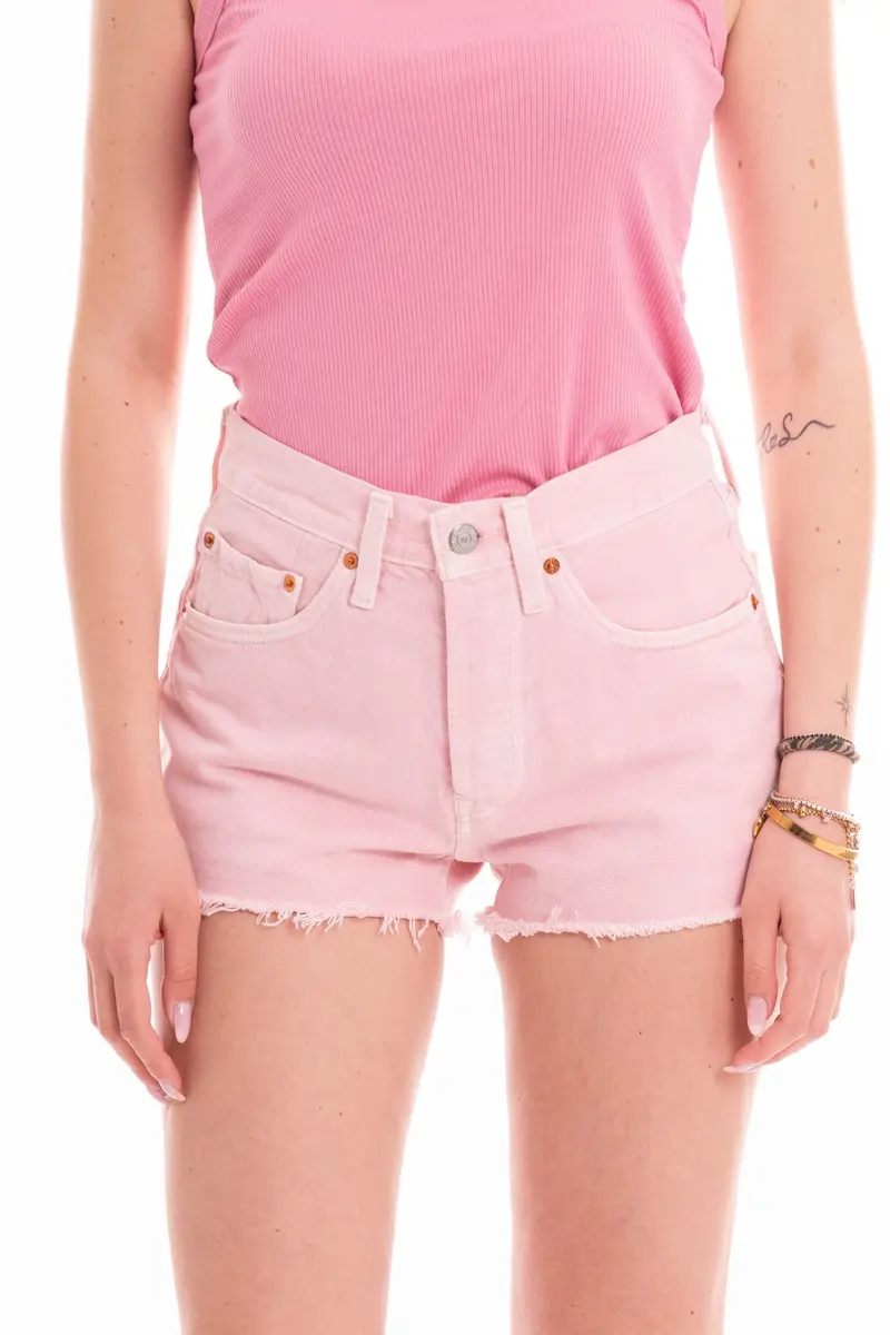 LEVI'S SHORT JEAN 501 ORIGINAL HIGH-RISE DONNA 56327 0398