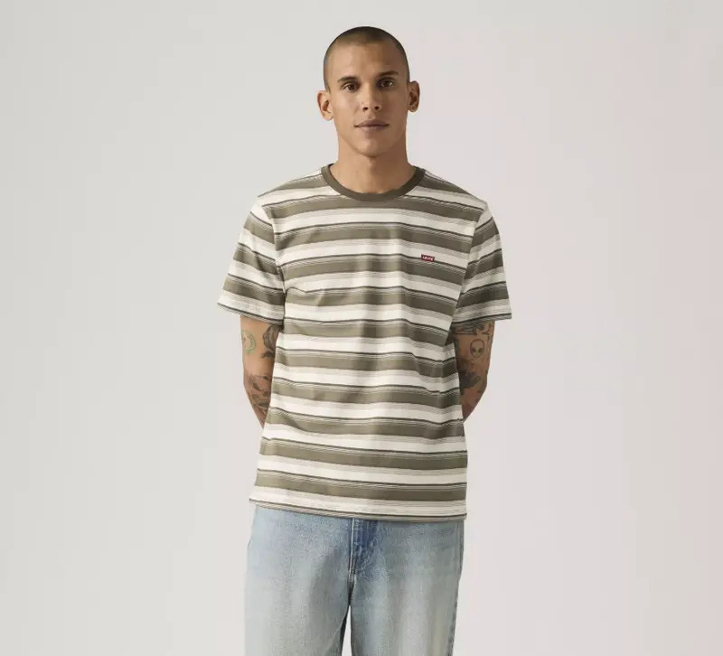 LEVI'S SS ORIGINAL HM TEE T-SHIRT A RIGHE GIROCOLLO 56605 0306