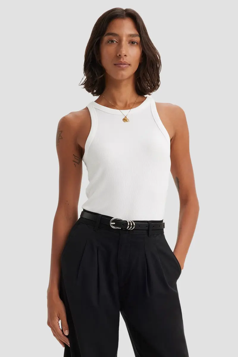 LEVI'S T-SHIRT DREAMY TANK CAVIAR DONNA A7326 0001