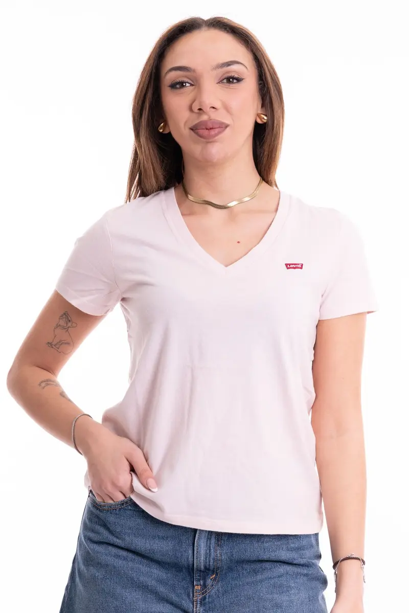 LEVI'S T-SHIRT PERFECT V-NECK DONNA 85341 0071