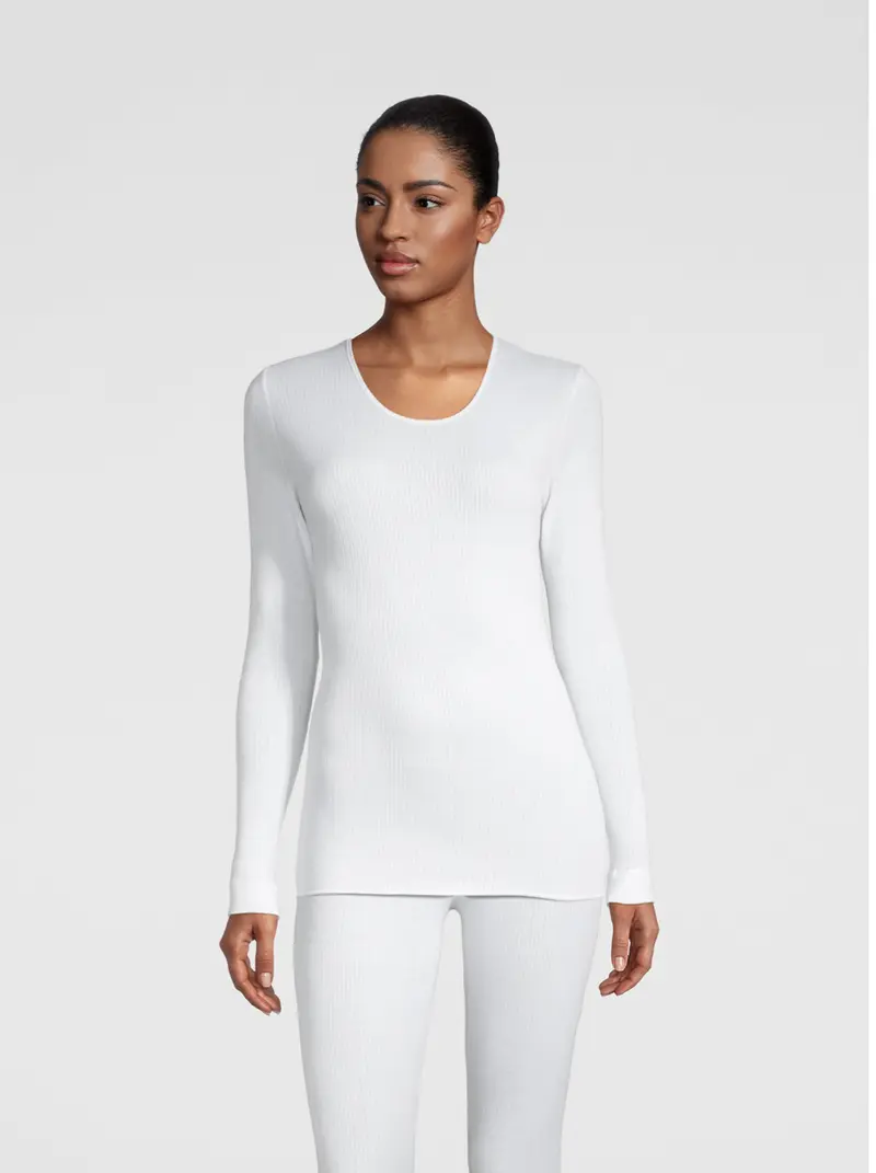 Long sleeve roundneck shirt in Termotex® 446