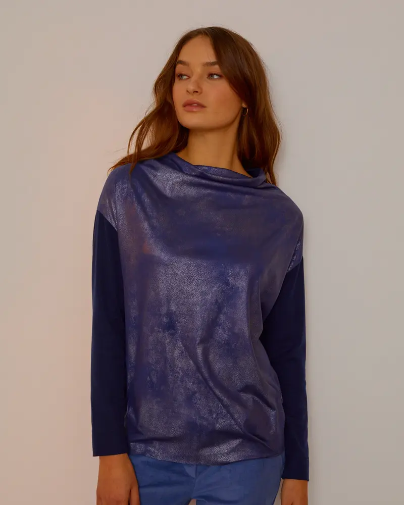 Longsleeves Woman Wool and Silk 5686