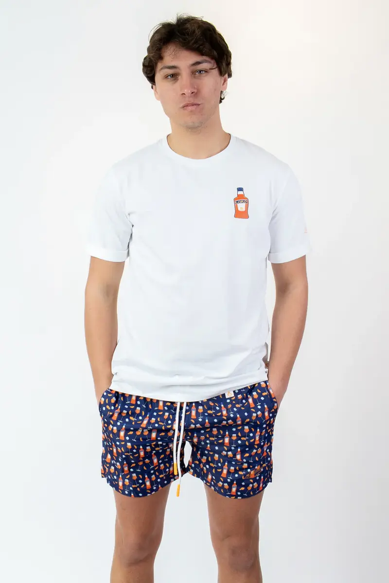 LORD PARTENOPEI T-SHIRT SPRITZ TM25-SPRIX BIA