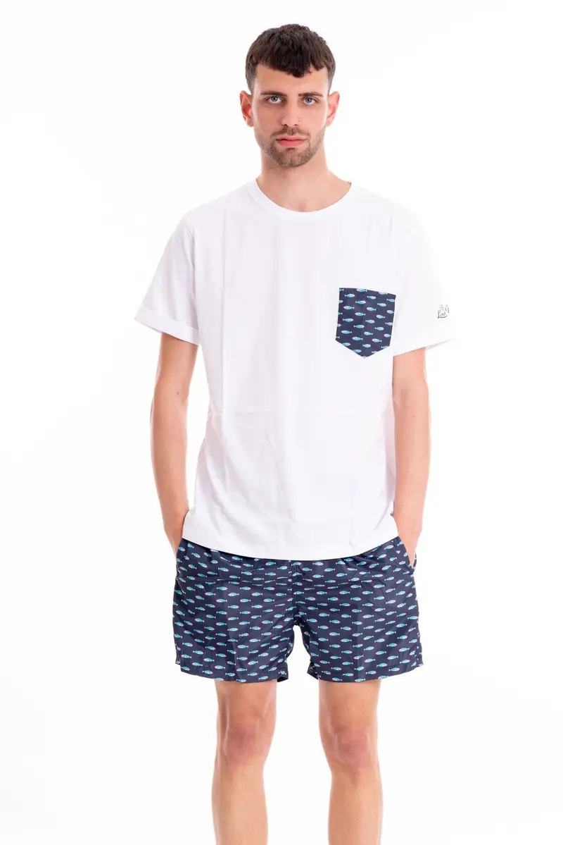 LORD PARTENOPEI T-SHIRT* Uomo TM09 WHITEBAIT