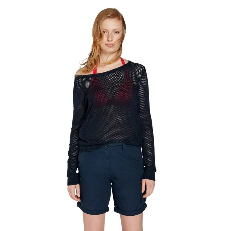 Maglia da donna North Sails traforata colore blu