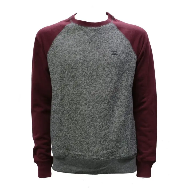 Maglia girocollo da uomo Billabong grigio melange