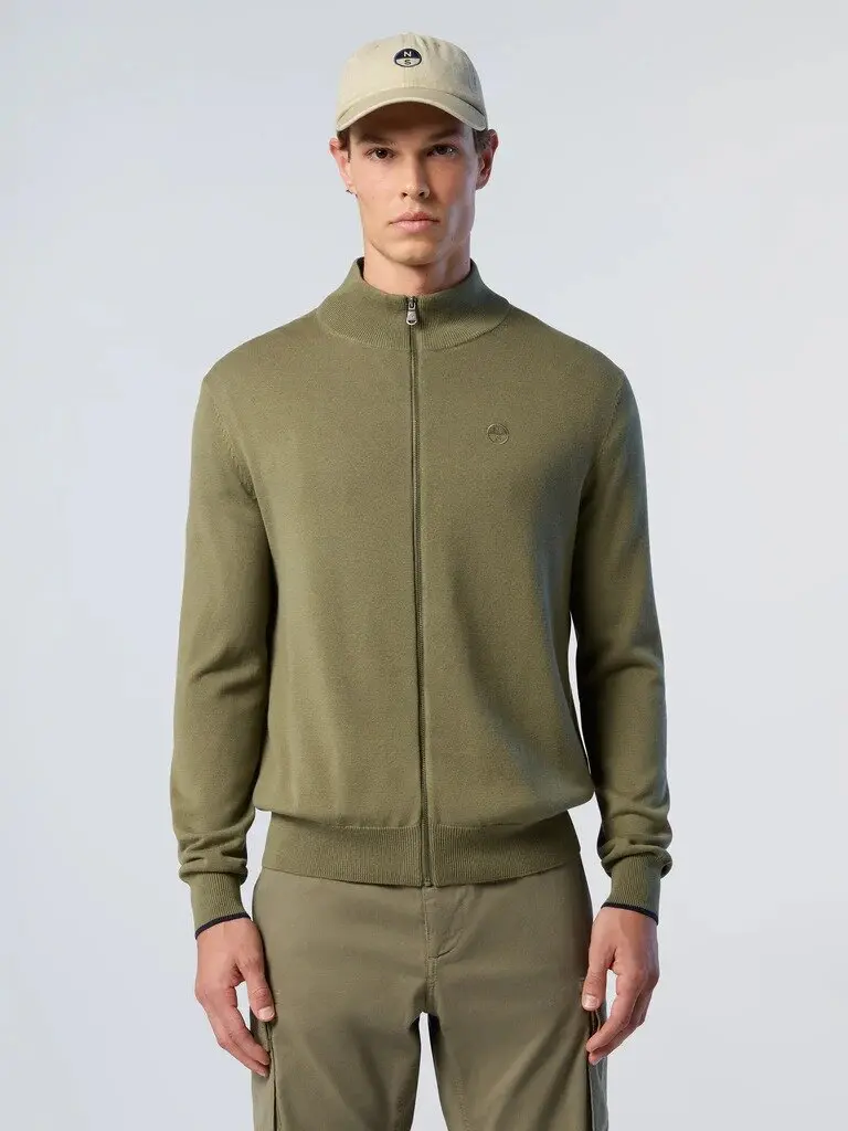 Maglia North Sails uomo con zip