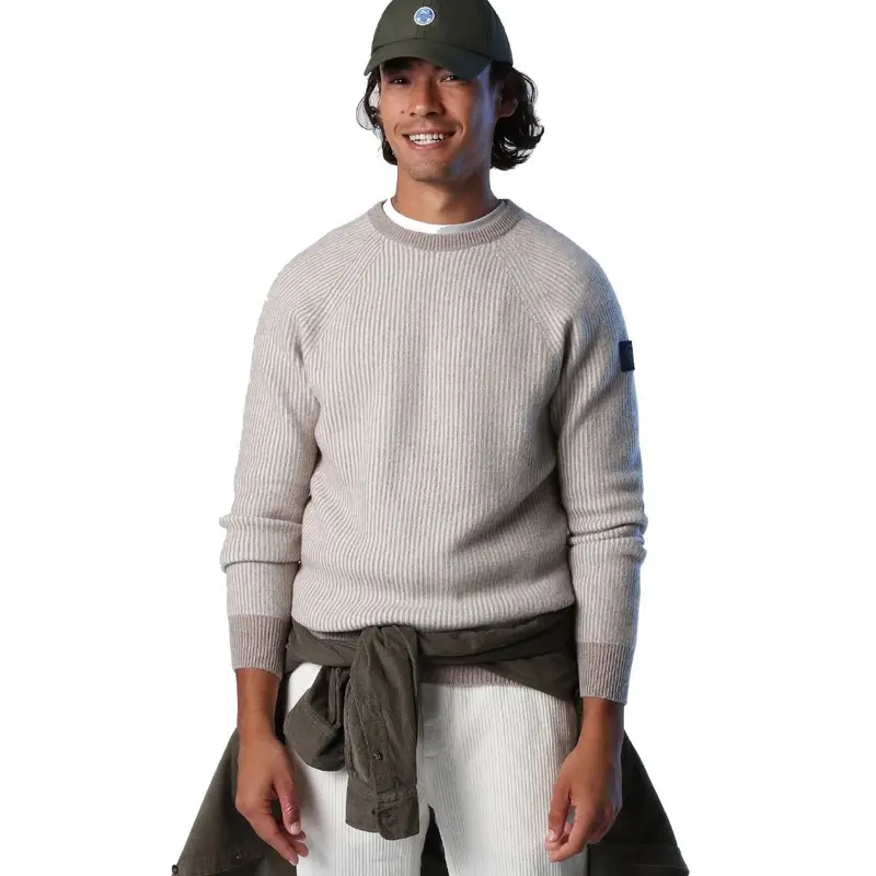 Maglione da uomo a costine North Sails