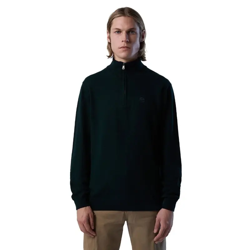 Maglione North Sails uomo con mezza zip