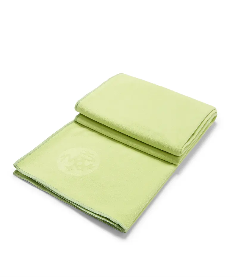 Manduka eQua asciugamano per tappetino - verde acido