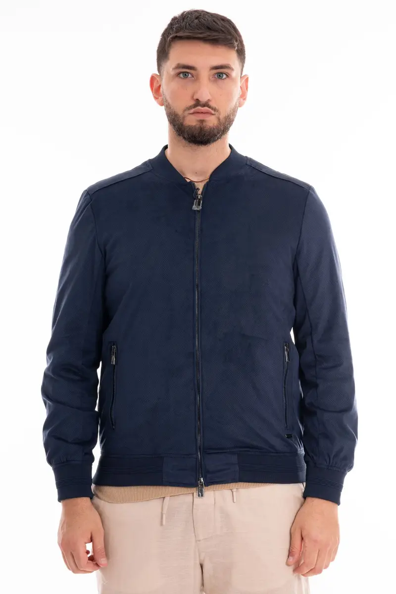 MARKUP BOMBER DAINETTO TRAFORATO MK694008 BLU