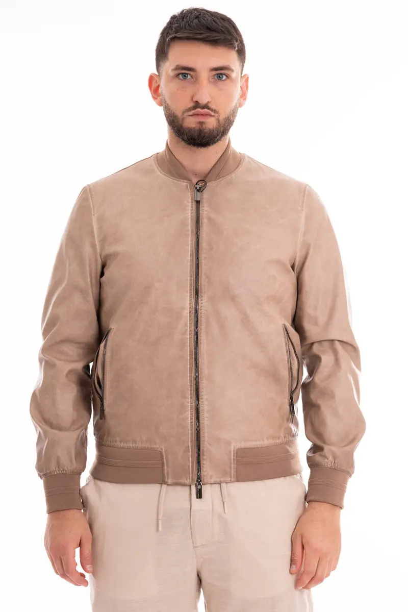 MARKUP BOMBER IN ECOPELLE TINTO CAPO MK694029 CRD
