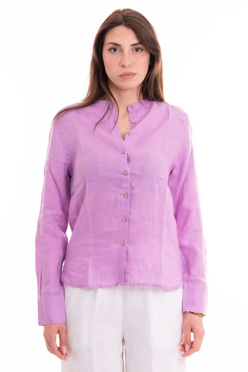 MARKUP CAMICIA 100% LINO COREANA MW13015 GCN