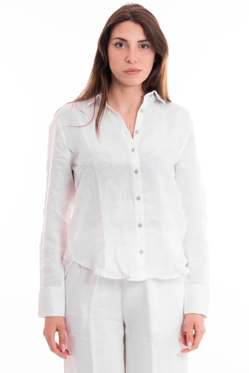MARKUP CAMICIA 100% LINO MW13002 BNC