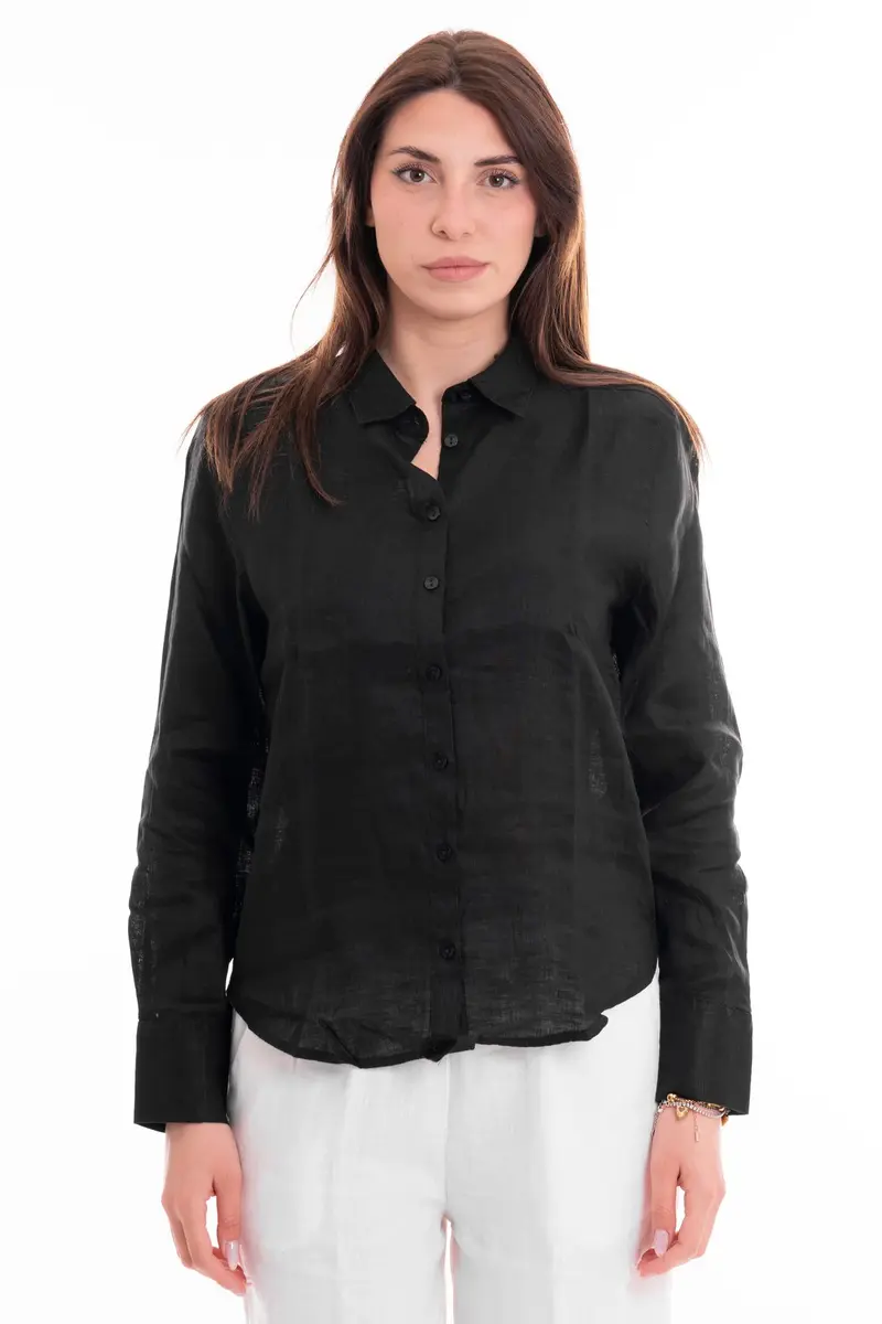 MARKUP CAMICIA 100% LINO MW13002 NER