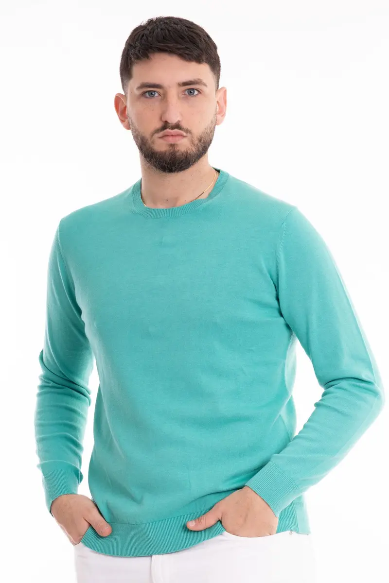 MARKUP MAGLIONCINO GIROCOLLO IN COTONE MK10001 VDA