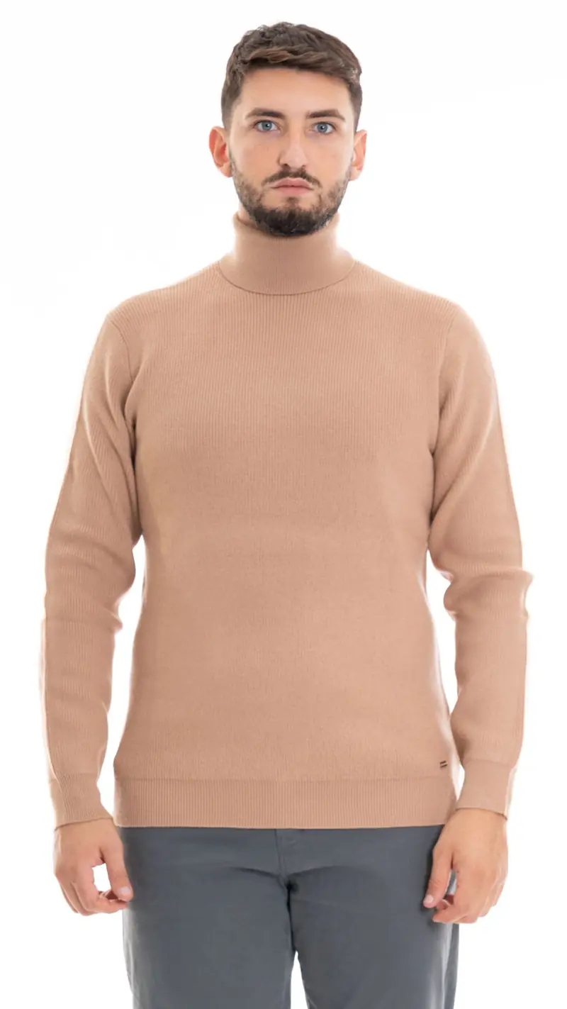 MARKUP MAGLIONE COLLO ALTO IN COSTA INGLESE UOMO MK790030 CML
