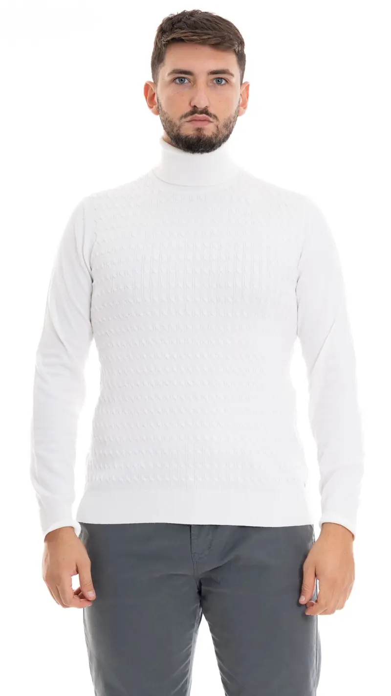 MARKUP MAGLIONE COLLO ALTO UOMO MK790040 LTE