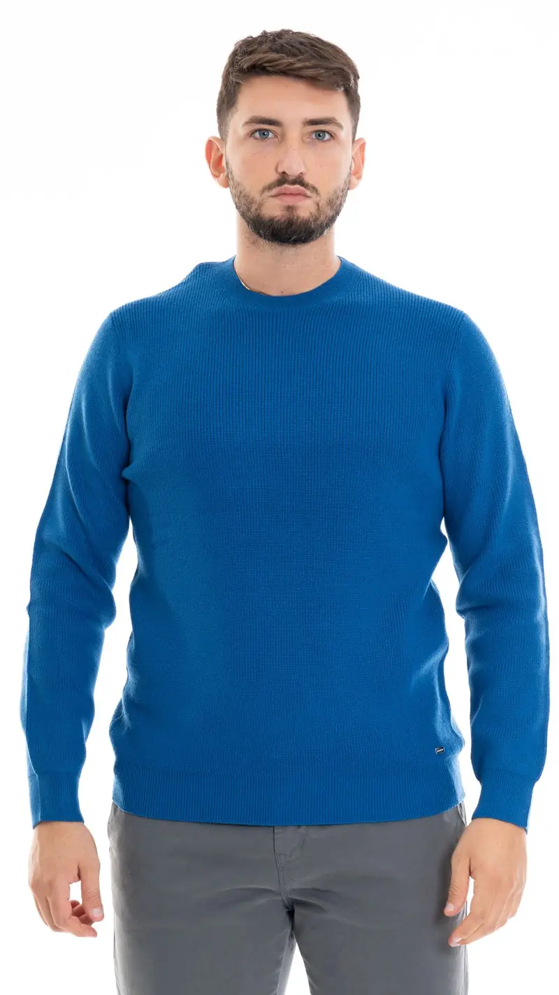 MARKUP MAGLIONE GIROCOLLO IN COSTA INGLESE UOMO MK790029 BLT