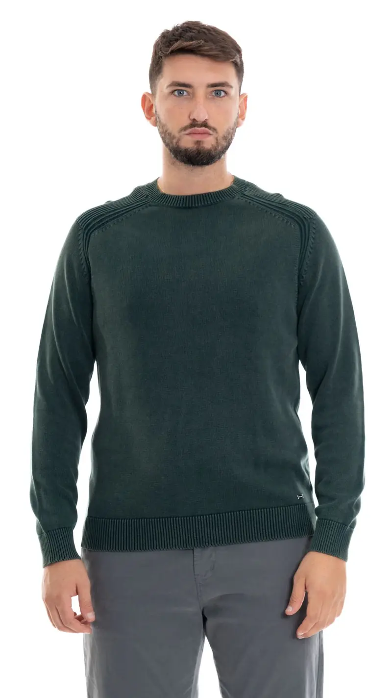 MARKUP MAGLIONE GIROCOLLO IN COTONE UOMO MK790022 VDB