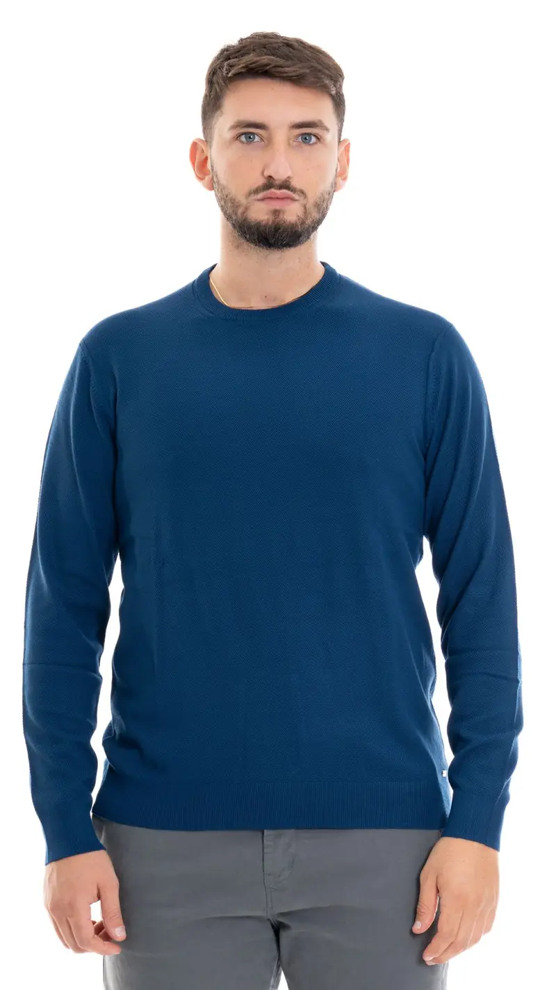 MARKUP MAGLIONE GIROCOLLO IN VISCOSA UOMO MK790014 DNM