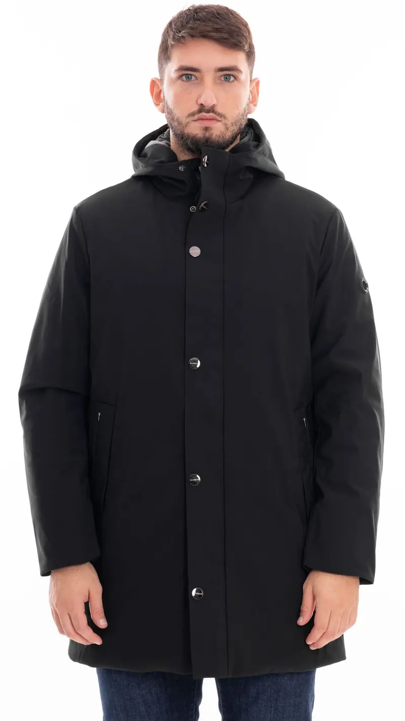 MARKUP PARKA LUNGO SOFTSHELL UOMO MK794035 NER