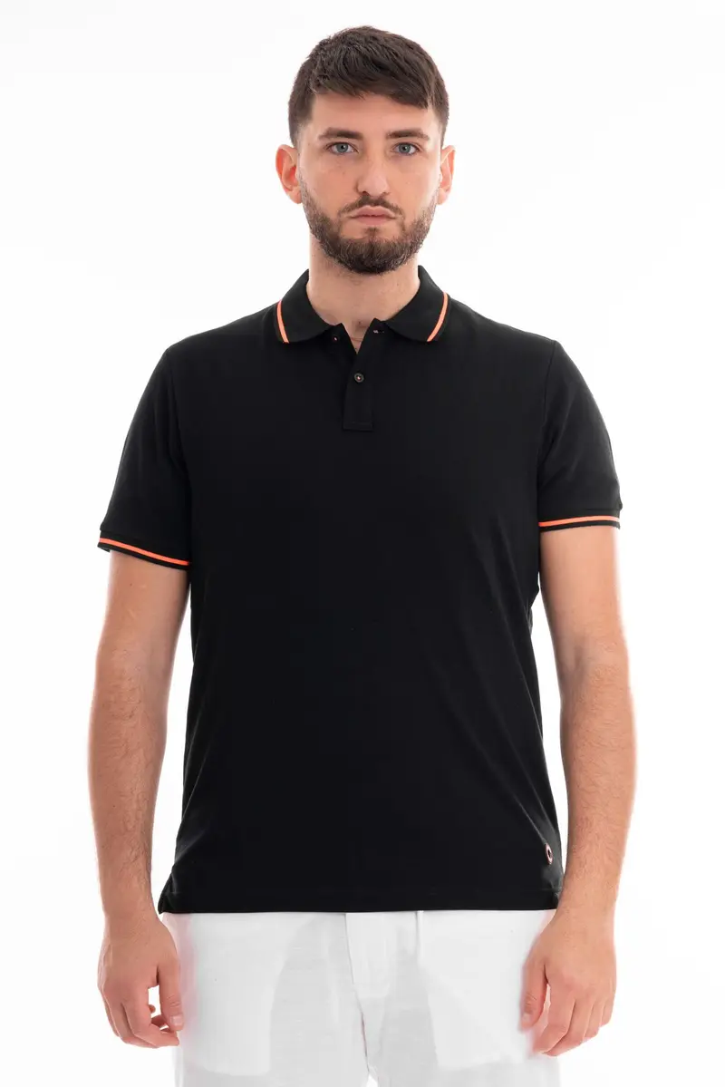 MARKUP POLO MEZZA MANICA IN PIQUET MK11003 NER