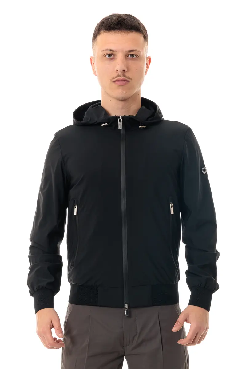 MARKUP SOFTSHELL STRETCH CON CAPPUCCIO UOMO MK894012 NER