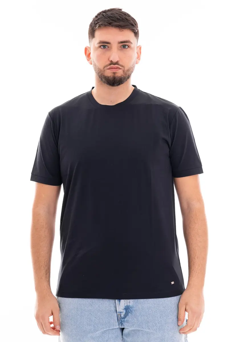 MARKUP T-SHIRT GIROCOLLO MEZZA MANICA COTONE TECNICO MK691094 BLU