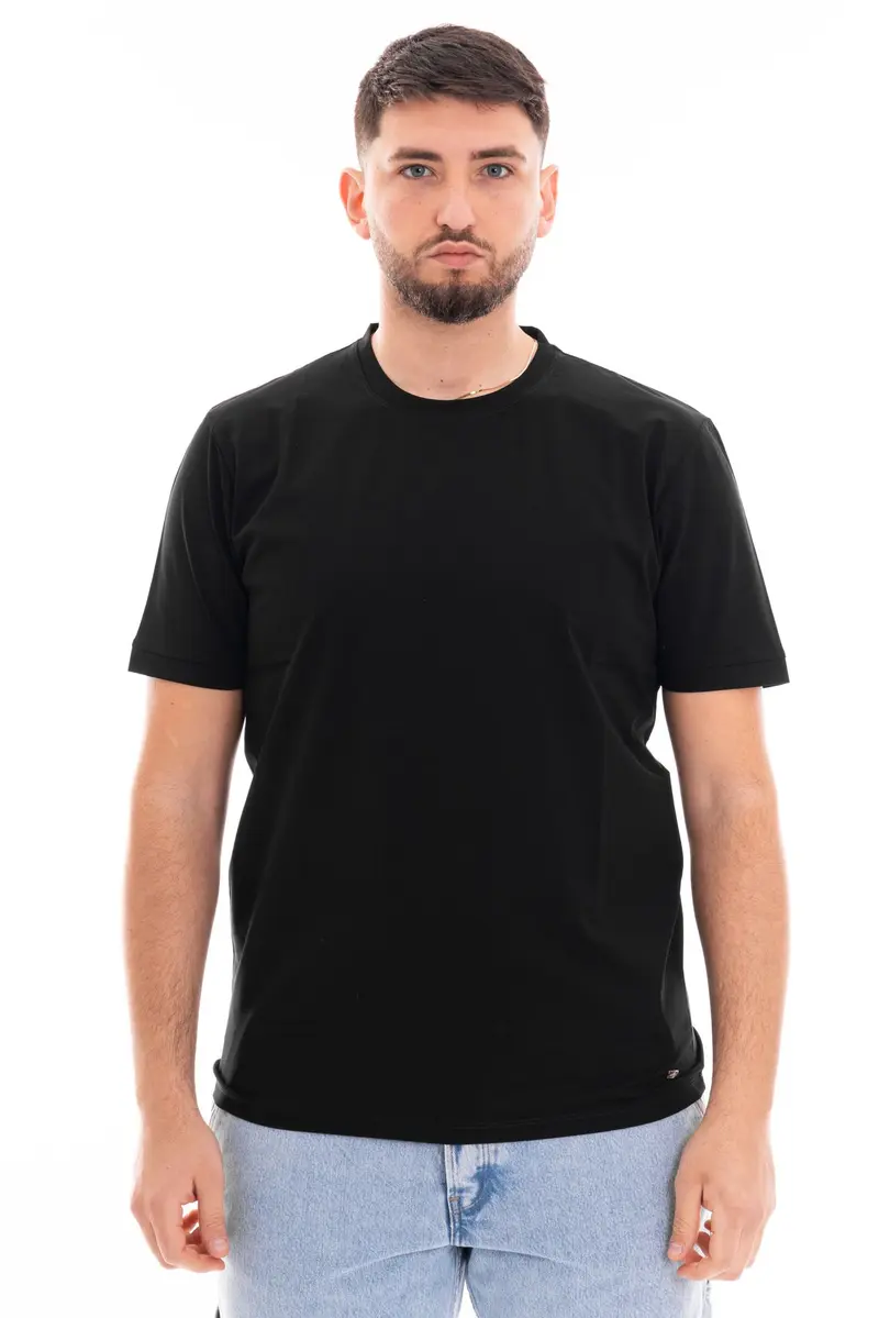MARKUP T-SHIRT GIROCOLLO MEZZA MANICA COTONE TECNICO MK691094 NER