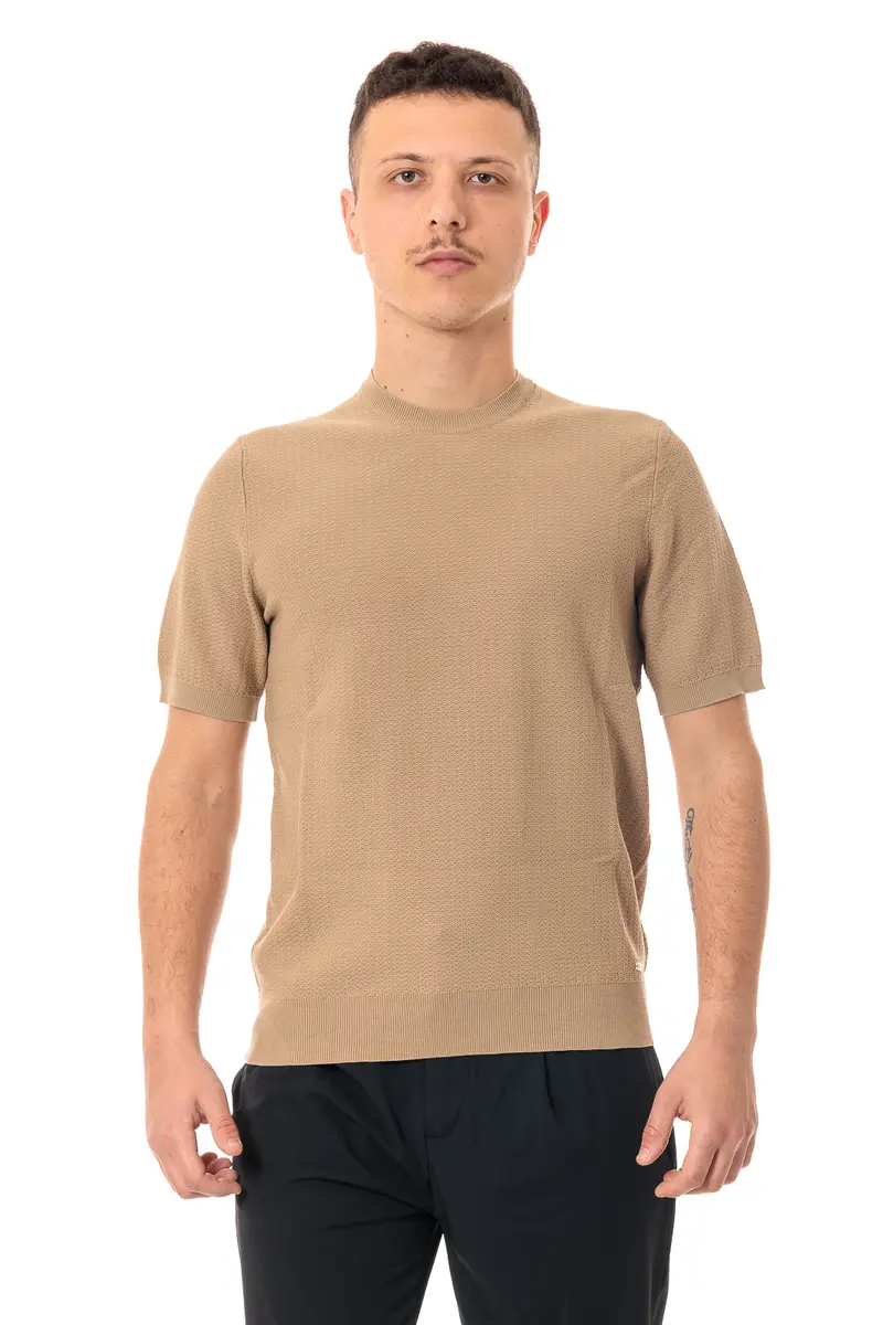 MARKUP T-SHIRT GIROCOLLO MEZZA MANICA PUNTO SPIGATO UOMO MK890039 CRD