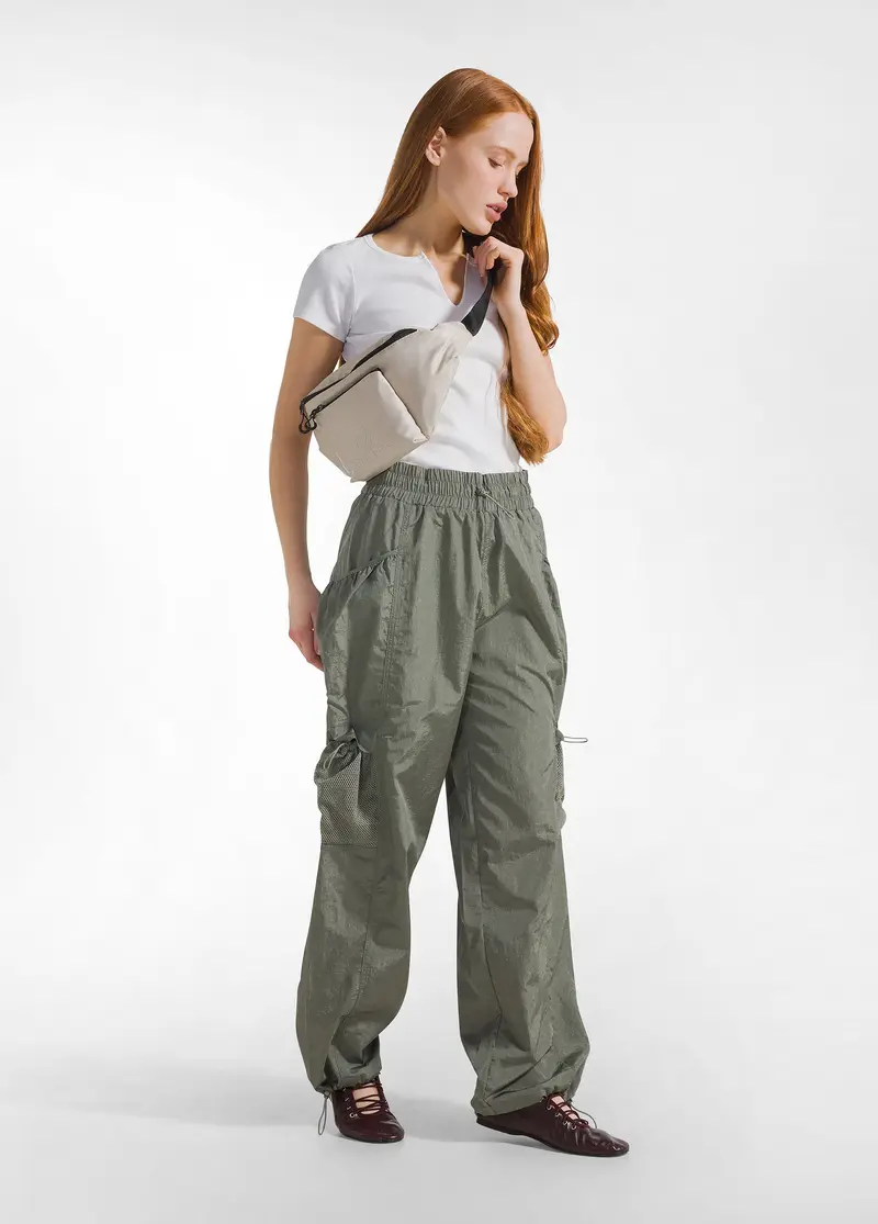 MARSUPIO IN NYLON BEIGE