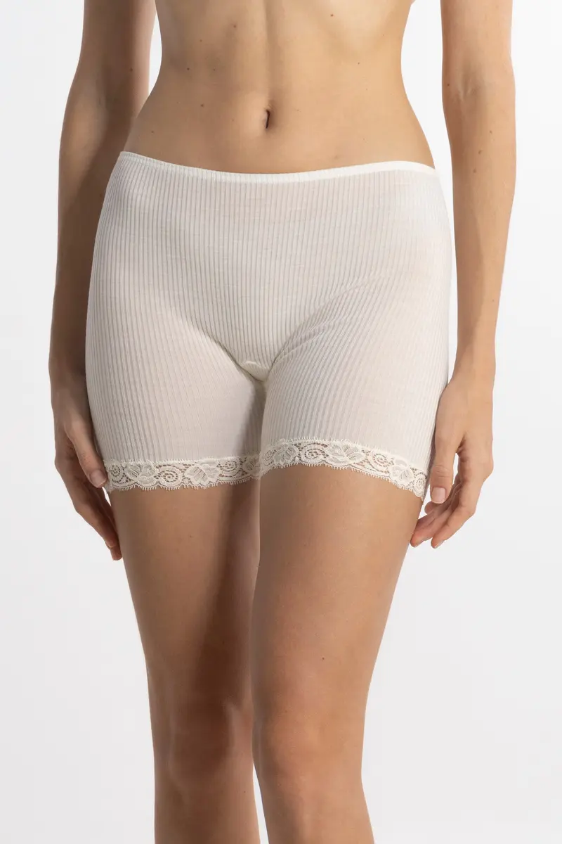 Maxi brief wool and silk with leavers 3415