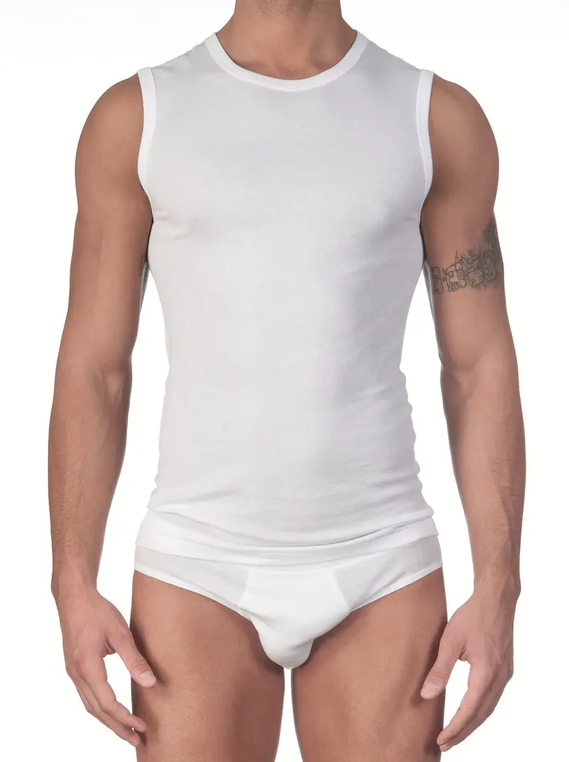 Men's tank top in cotton 52