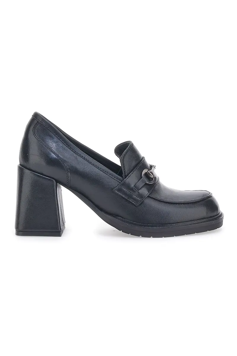 Mocassini con Tacco Pittarello Glam 7002 Neri